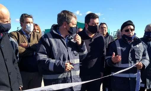El presidente Curbelo presente en los puertos del litoral.