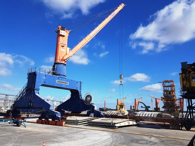 Intensa actividad en el puerto de Nueva Palmira:
