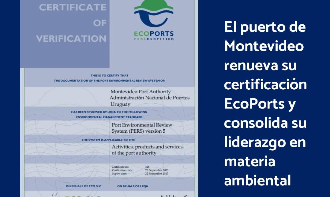 Certificación EcoPorts 2025